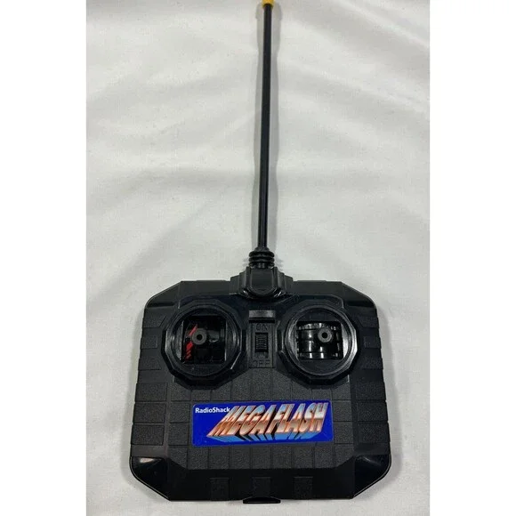 Vintage 1999 RADIOSHACK MEGAFLASH 9.6V Remote Control CAR Off Road Buggy w/ Box